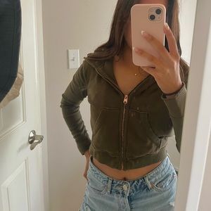 Abercrombie Cropped Hoodie